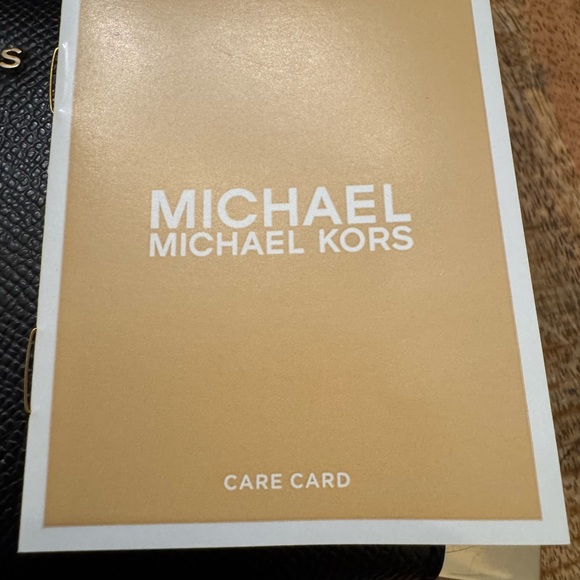 Michael Kors Black Leather Smartphone Wristlet - Picture 8 of 10